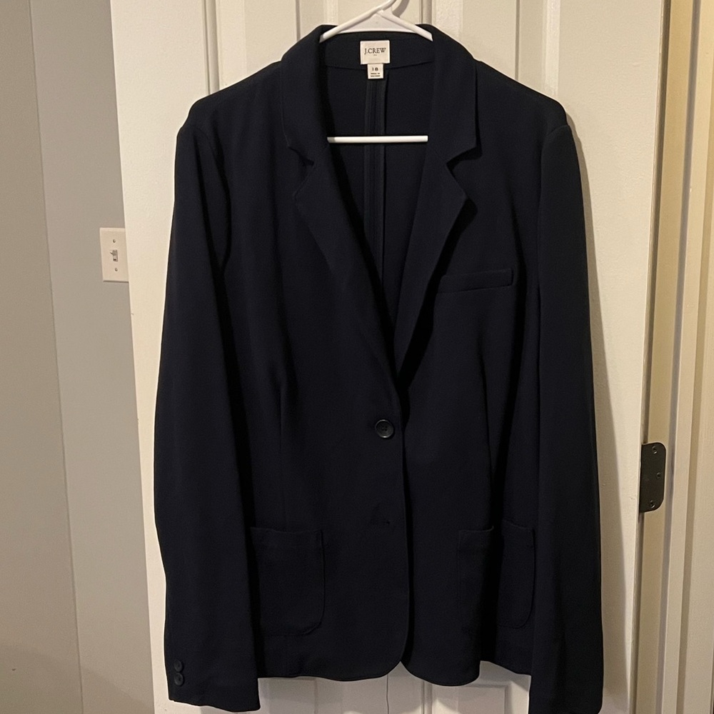 Navy Ponte Work Blazer - XL - Great Condition